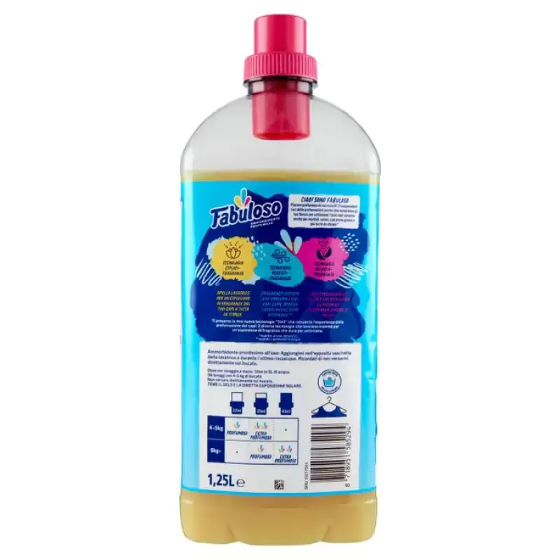 Fabuloso Balsam de Rufe Concentrat Vanilia 56 spalari 1,25 lt Bax 12 buc.